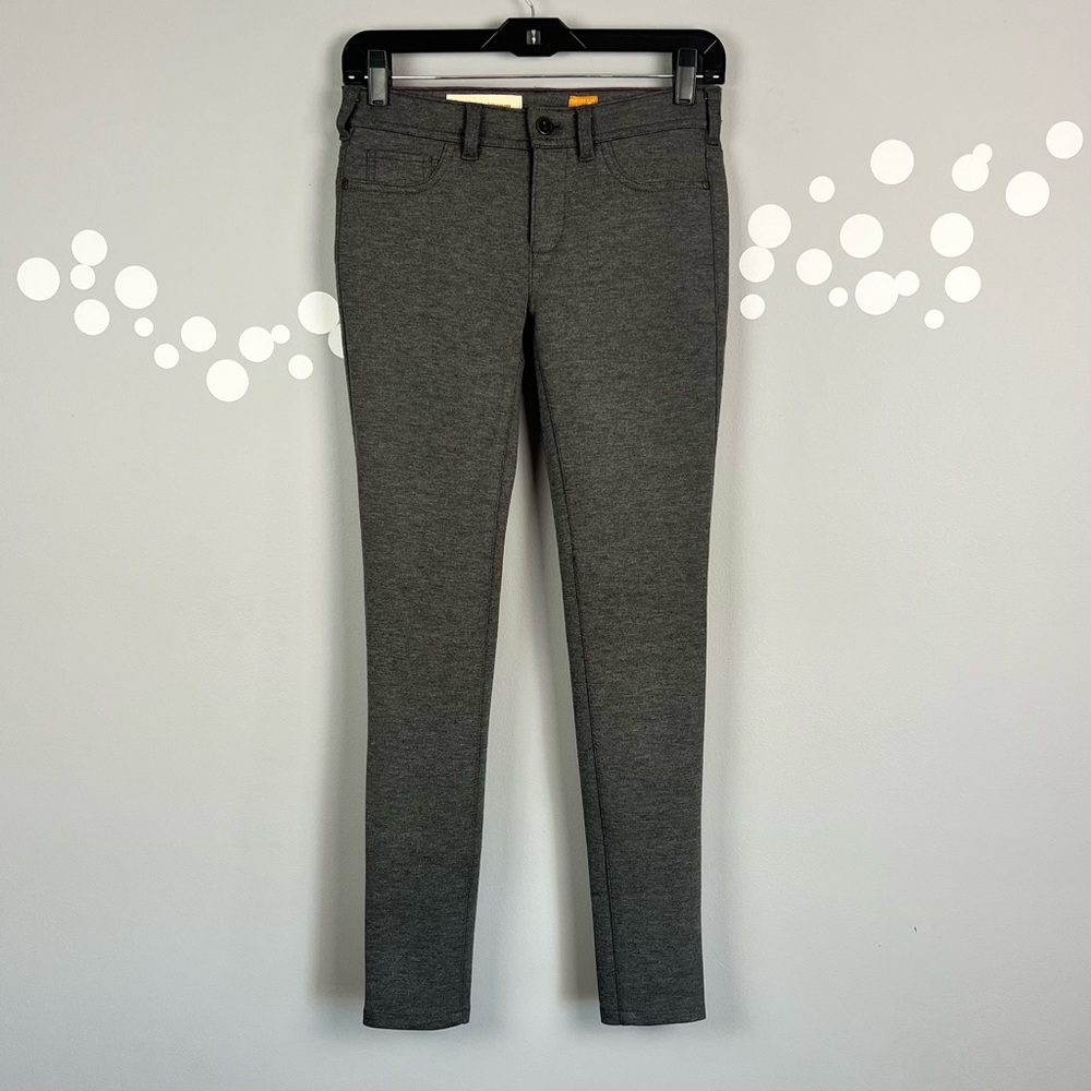 Anthropologie Pilcro Letterpress Serif Ponte Leggings Pants Size 26